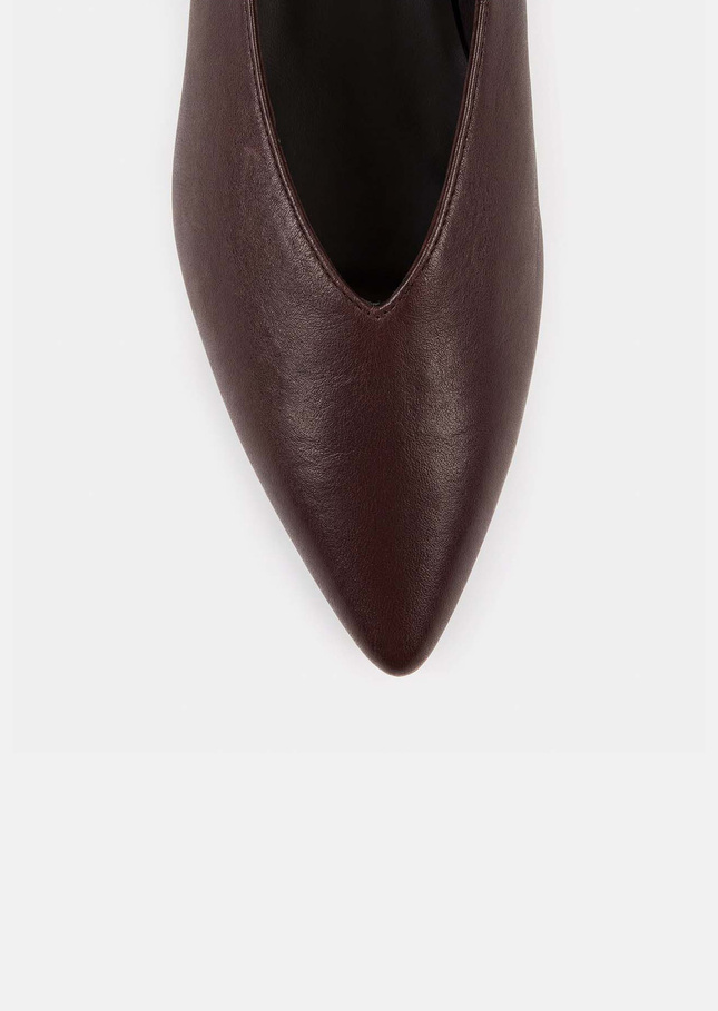 Khate Shoes tonka bean with a thin heel Tonka TARA JARMON US