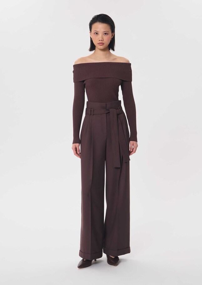 Pia Pants large tonka belted Tonka TARA JARMON US