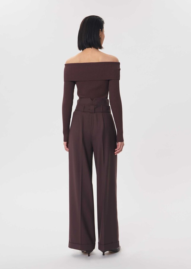 Pia Pants large tonka belted Tonka TARA JARMON US