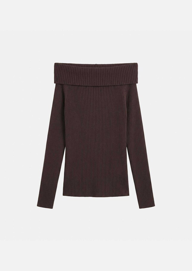 Philippine sweater ribbed tonka beanie with boat neck Tonka TARA JARMON US
