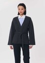 Gaya Vest to tie Gray grey TARA JARMON US