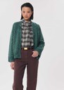 Giuliana vest thyme with patch pockets Thym TARA JARMON US