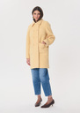 Maryline coat vanilla with patch pockets Vanilla TARA JARMON US