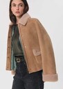 Marthy Coat in sheepskin Caramel TARA JARMON US