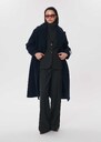 Maximilien's Coat long midnight blue crossover Night TARA JARMON US