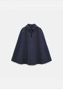 Maddie Coat blue shirt collar Denim TARA JARMON US