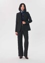 Premier Trousers anthracite grey flare Grey TARA JARMON US