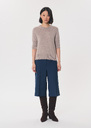 Paoline sweater hazelnut short-sleeved Nut brown TARA JARMON US