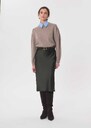 Perry sweater caramel balloon sleeves Caramel TARA JARMON US