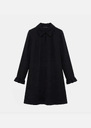 Roline Dress short black dress with contrasting bib Black TARA JARMON US