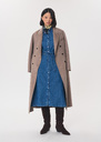 Rodeo Dress long blue denim dress with belt Denim TARA JARMON US
