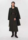 Roselene Knit Dress khaki ribbed mid-length long-sleeved top Khaki TARA JARMON US