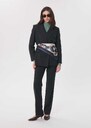 Virginia jacket belted grey blazer Grey TARA JARMON US