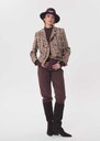 Vannie Jacket short Nut brown TARA JARMON US