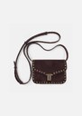 Bag 8 Bis brown shoulder strap with signature clasp Tonka TARA JARMON US