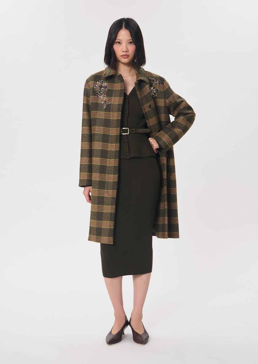 Gisela vest khaki fitted Khaki TARA JARMON US