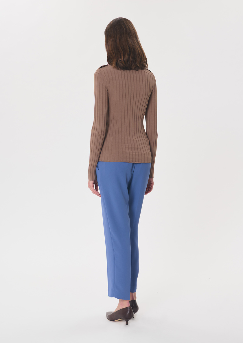 Prisca sweater caramel pockets Caramel TARA JARMON US