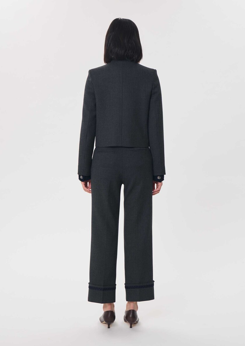 Valesco Jacket short right anthracite Grey TARA JARMON US