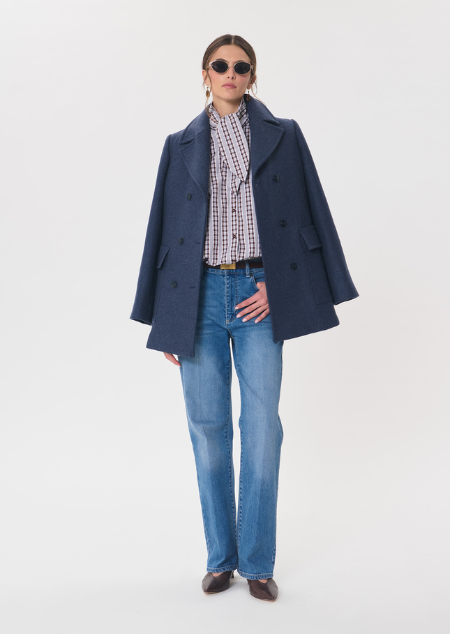Joseph Jeans straight blue faded denim Denim TARA JARMON US