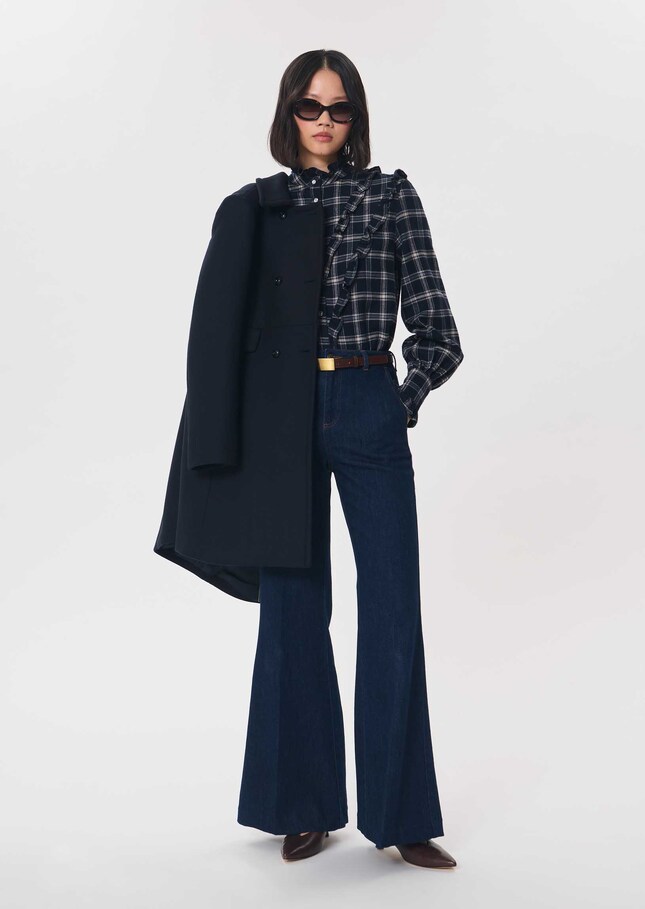 Jacome jeans dark blue flare Brut TARA JARMON US