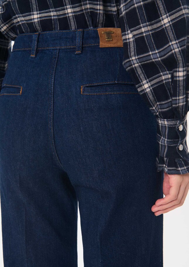 Jacome jeans dark blue flare Brut TARA JARMON US