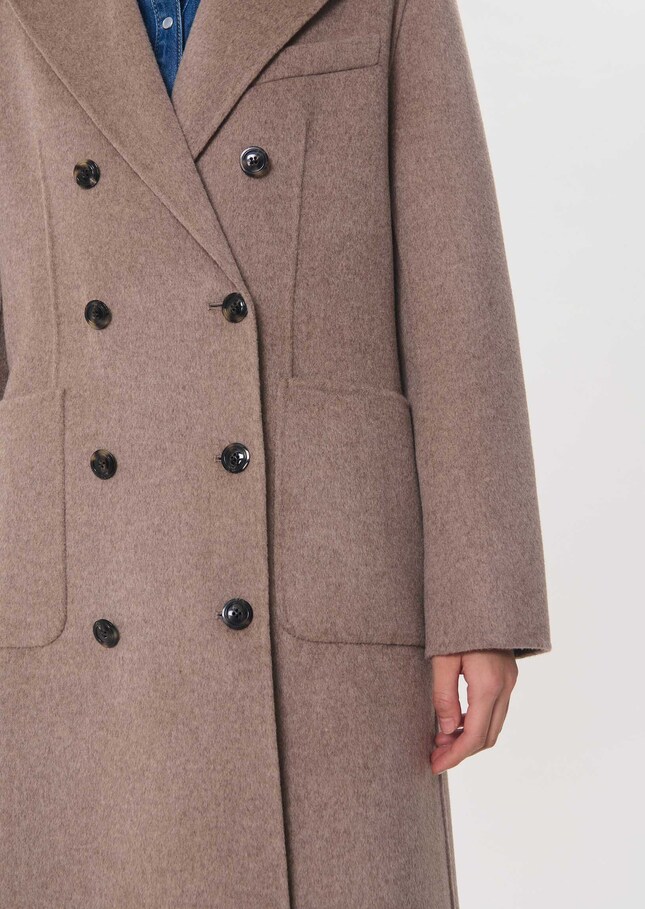 Montaine Coat hazelnut Nut brown TARA JARMON US