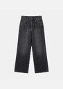 Juliano Jeans slim black pants with gold studs Charcoal TARA JARMON US