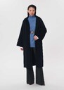 Matteo coat long blue night Night TARA JARMON US
