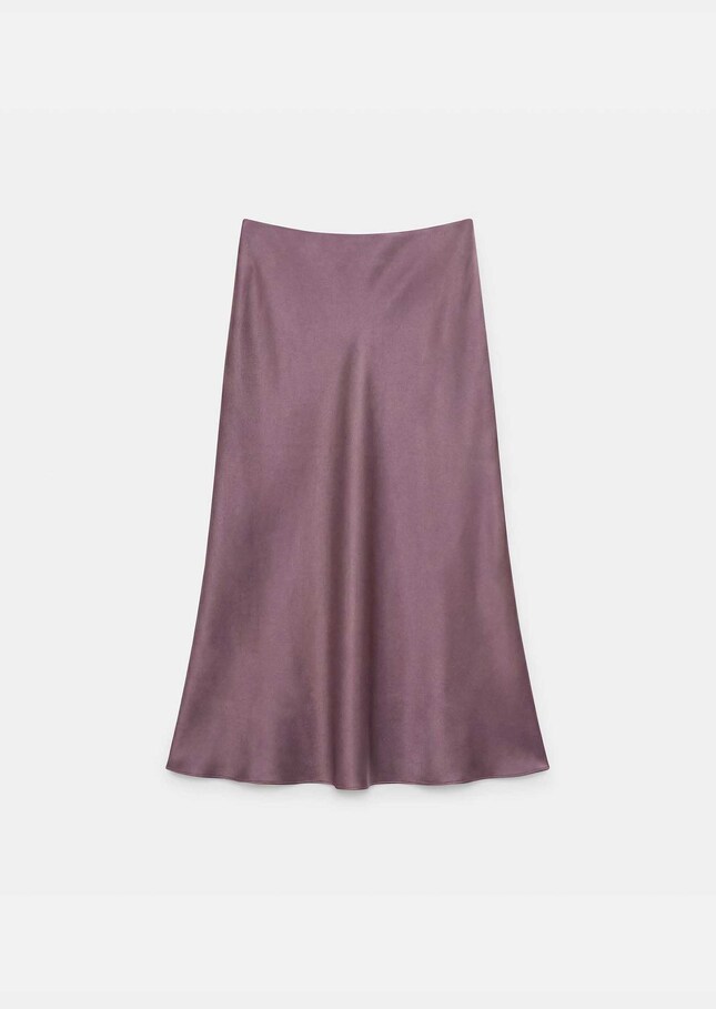 Julia Skirt long, flowing purple Pourpre TARA JARMON US