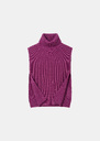 Angèle's Breastplate ripe roll-neck knit Mûre TARA JARMON US