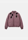 Bérénice jacket embroidered purple Pourpre TARA JARMON US