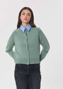 Giulia vest round neck Céladon TARA JARMON US