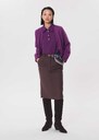 Giuliana vest lilac with patch pockets Mûre TARA JARMON US