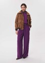 Pia Pants high waist Mûre TARA JARMON US
