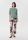Paoline sweater short sleeves Céladon TARA JARMON US