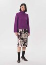 Palina Sweater ripe turtleneck Mûre TARA JARMON US