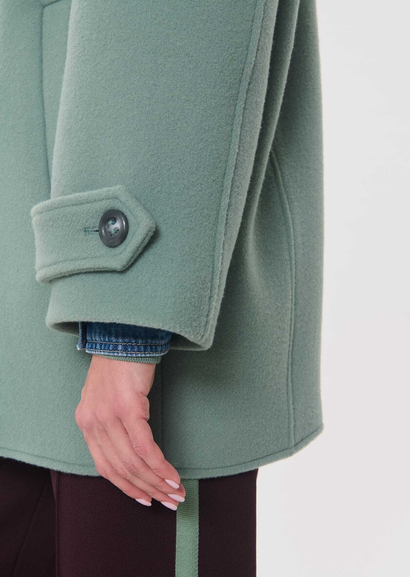 Maurice Coat celadon green Céladon TARA JARMON US