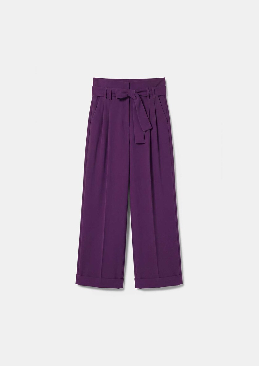 Pia Pants high waist Mûre TARA JARMON US